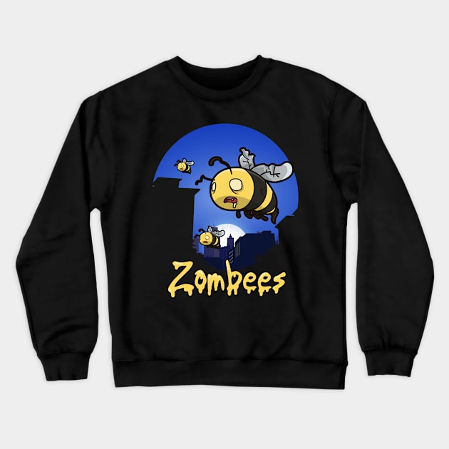 Zombees Crewneck Sweatshirt by Son Dela Cruz